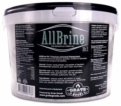 [dbcab16003] Grate goods - Allbrine Nr.1 - emmertje 2kg