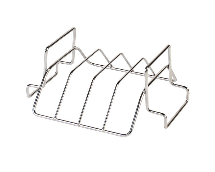 Big Green Egg - RVS Rib en Roasting rack - Small