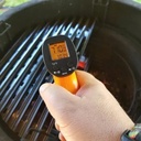 Grillgrate Halve maan rooster voor Kettles, Kamado en Pit Barrel