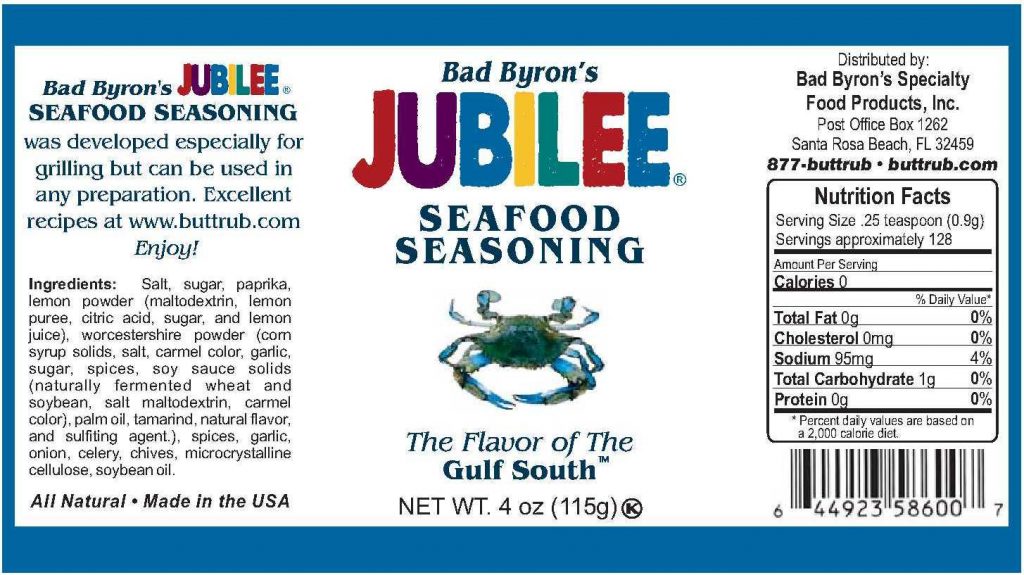 Bad Byron's Jubilee Seafood- 115gr
