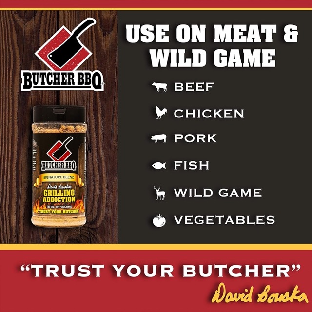 Butcher BBQ -Grilling Addiction Rub