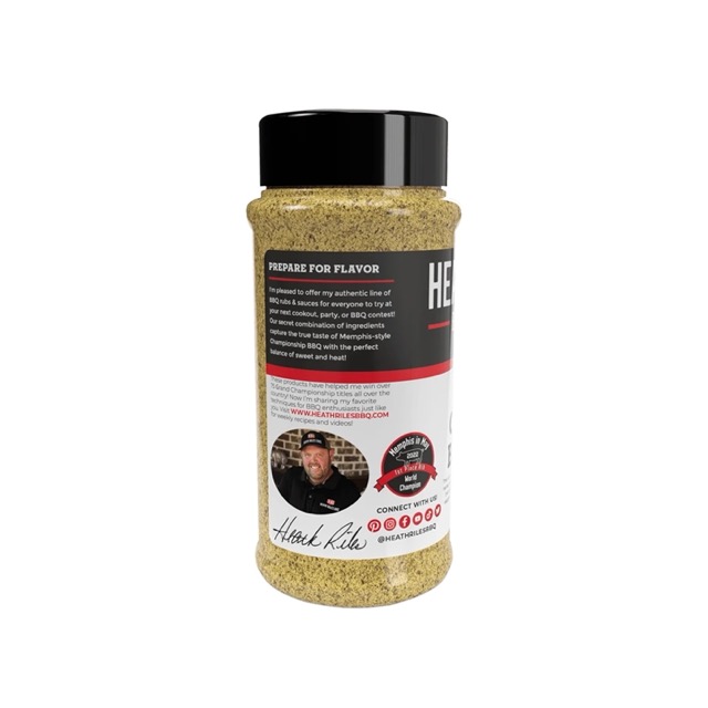 Heath Riles - Garlic Butter rub - 10oz-283gr