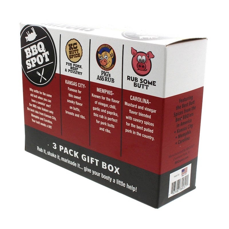 Smokin' Booty Rubs BBQ Giftset - geschenkverpakking