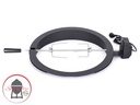 The Spit on Fire - MEDIUM - Kamado Rotisserie Ring - 19 inch