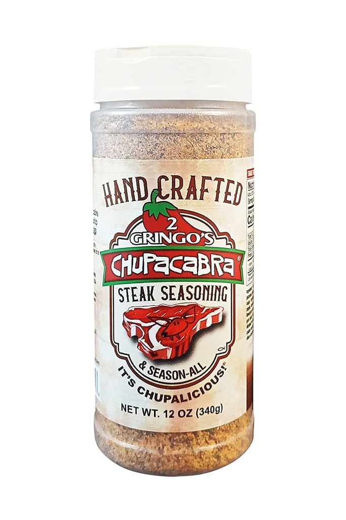 2 Gringo's Chupacabra - Steak seasoning - 340 gr