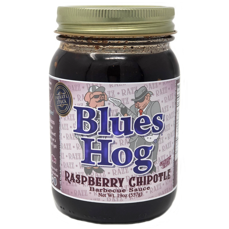 Blues Hog - Raspberry Chipotle BBQ Sauce - glazen bokaal