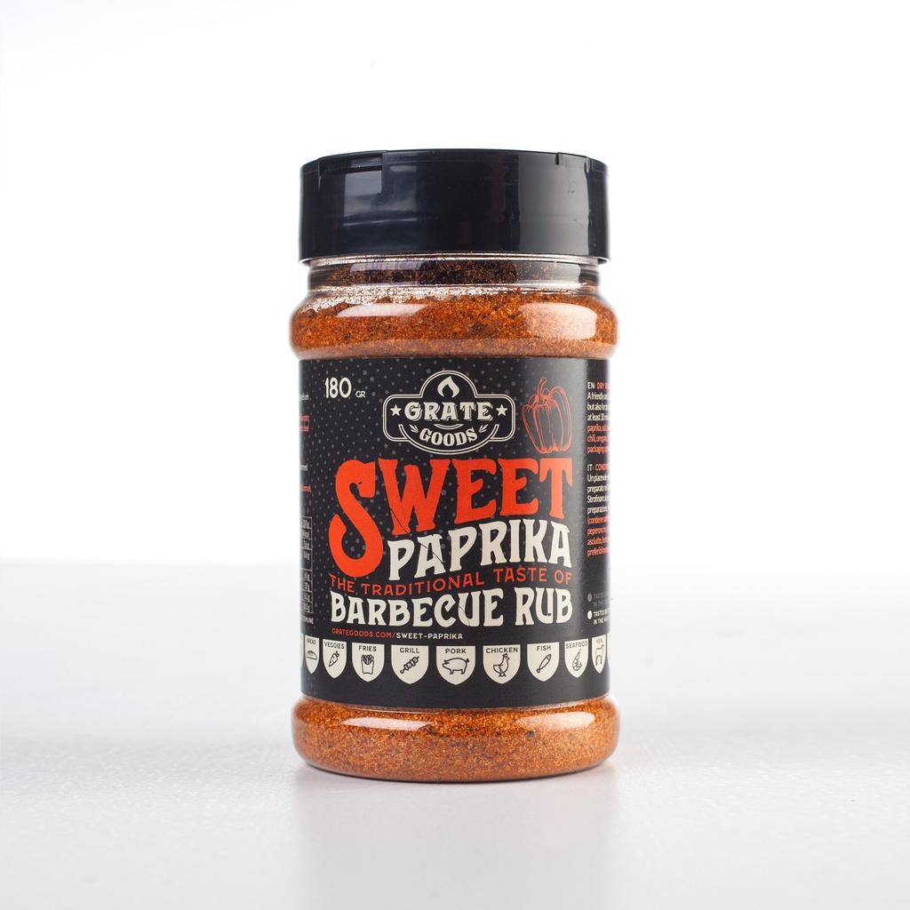 Grate goods - Sweet Paprika - 180gr