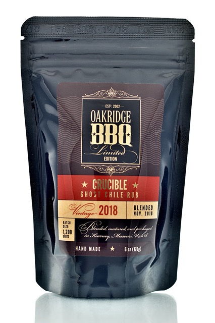 Oakridge - Vintage 2021 Crudible Ghost Chili Rub - LIMTED EDITION