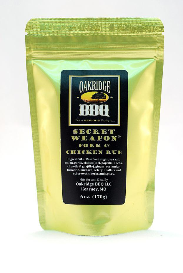 Oakridge BBQ - Secret Weapon - Pork and Chicken