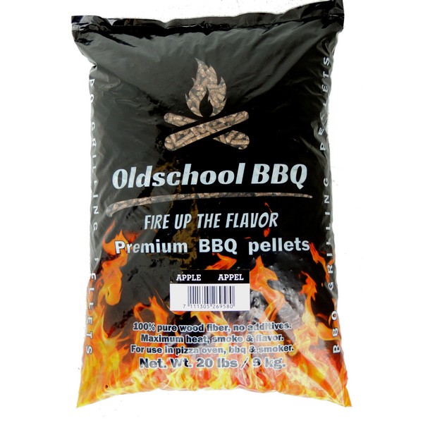 Oldschool-BBQ Pellets - Apple / Appel