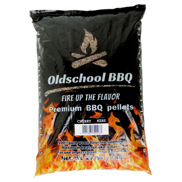 Oldschool-BBQ Pellets - Cherry / Kers