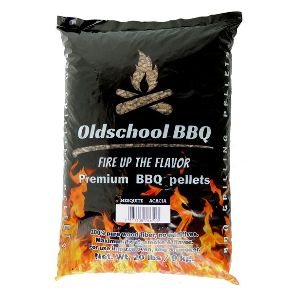 Oldschool - BBQ Pellets - Mesquite / Acacia