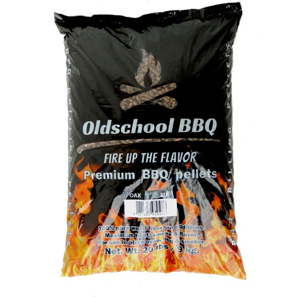 Oldschool - BBQ Pellets - Oak / Eik