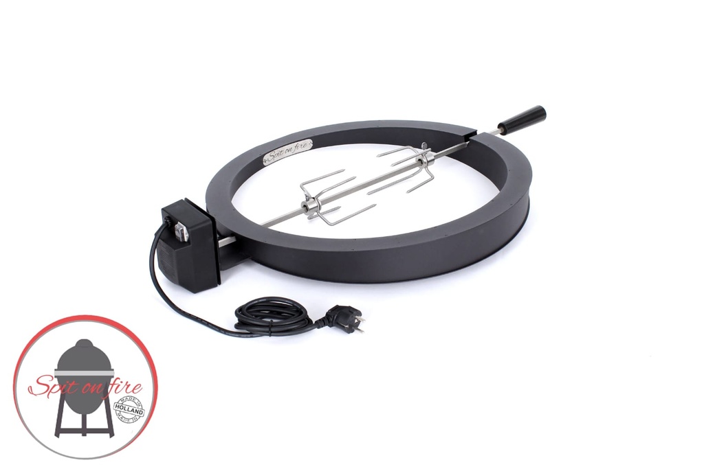 The Spit on Fire Kamado Rotisserie Ring - XL2 - 26 inch