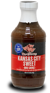 Three little Pigs BBQ - Kansas city sweet saus - 19,5oz