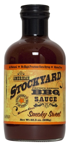[EDB-000011] American Stockyard - Smokey Mustard - 350ml