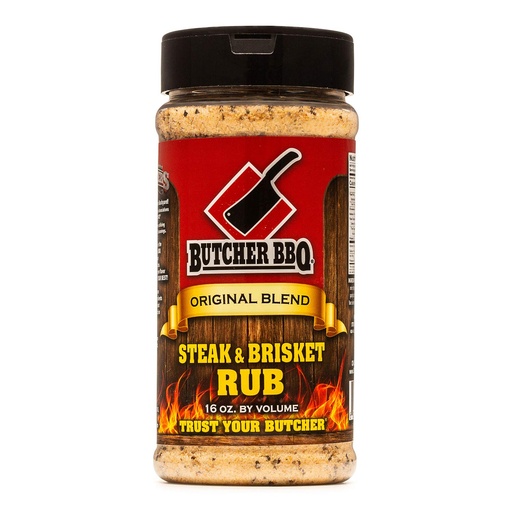 [EDB-000966] Butcher BBQ -  Steak & Brisket Rub -442gr