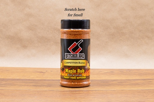 [EDB-000972] Butcher BBQ - Maple rub - 458gr