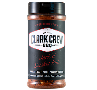 [EDB-000939] Clark crew  BBQ - Jack'd Brisket Rub - 340gr