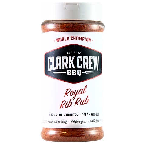 [EDB-000940] Clark crew  BBQ - Royal rib rub - 340gr