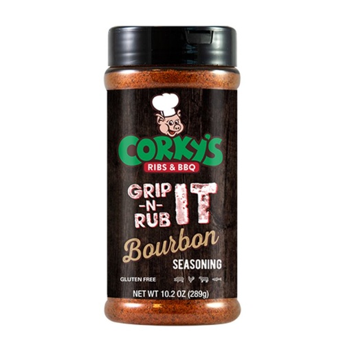 [EDB-001185] Corky’s Grip It n Rub Bourbon - 289gr