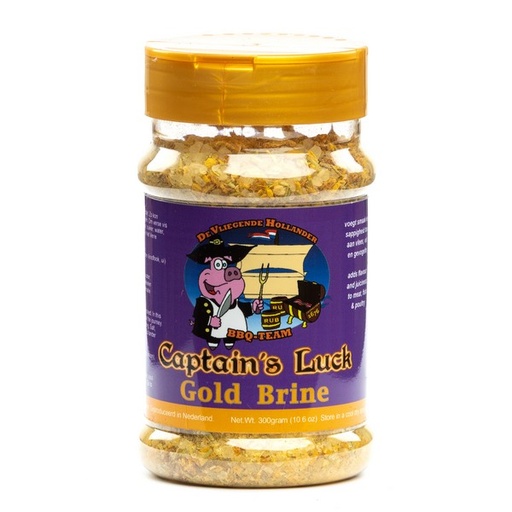 [96-0047] De Vliegende Hollander - Captain's Luck - Gold Brine pekelmix - 300 gr