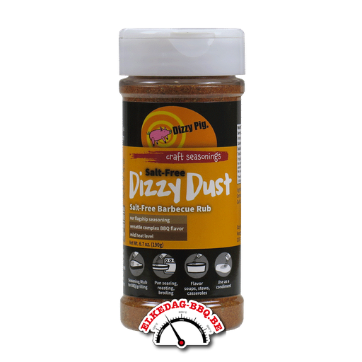 [EDB-000625] Dizzy Pig BBQ - Dizzy Dust - SALT FREE - 190gr