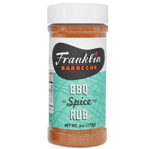 [EDB-001602] Franklin BBQ Spice rub - 170gr