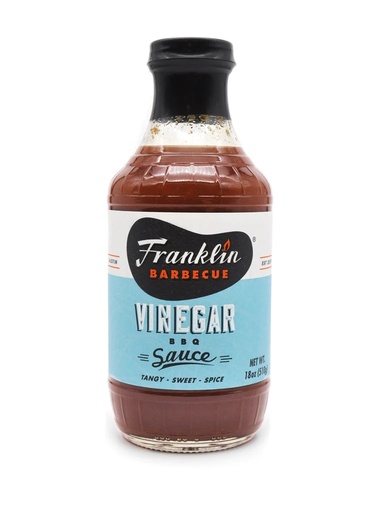 [EDB-001606] Franklin Vinegar BBQ saus - 18oz-510gr
