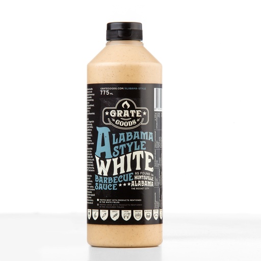 [dbcss15005] Grate goods - Alabama White - 775ml