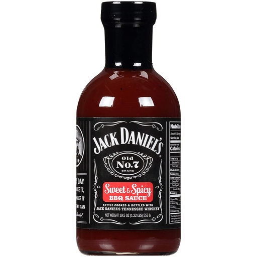 [EDB-001541] Jack Daniel's Sweet and Spicy Sauce - 533gr