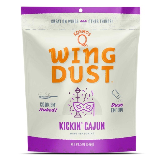 [EDB-000384] Kosmos BBQ - Kickin' Cajun - Wing Dust - 142gr