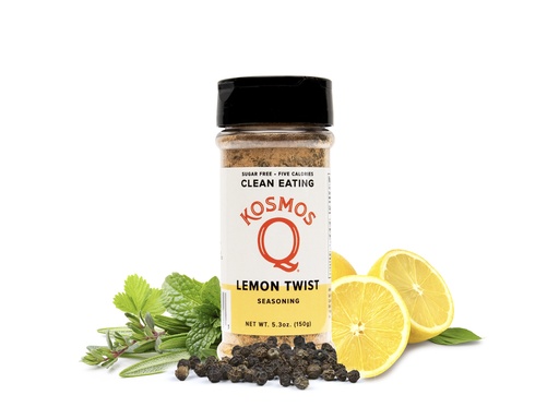 [EDB-000358] Kosmos BBQ - Lemon Twist - Clean Eating - 150gr