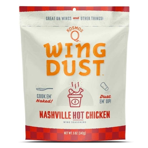 [EDB-000385] Kosmos BBQ - Nashville - HOT - Wing Dust - 142gr
