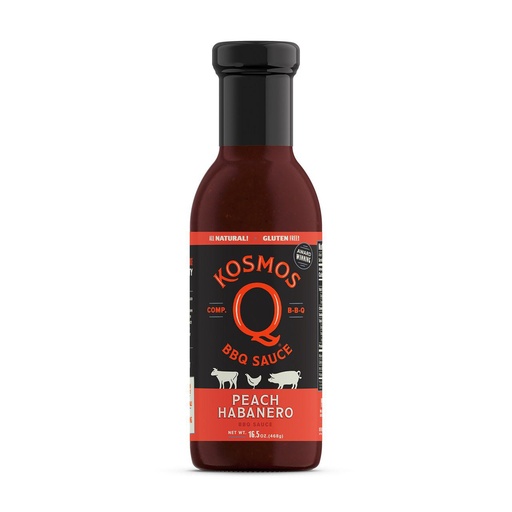 [EDB-000378] Kosmos BBQ - Peach Habanero - 468gr