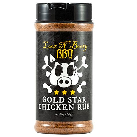 [EDB-000849] LOOT N’ BOOTY BBQ - Gold Star Chicken rub - 369gr