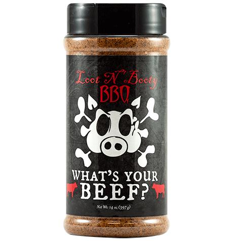 [EDB-000851] LOOT N’ BOOTY BBQ - What's your beef ? - 397gr