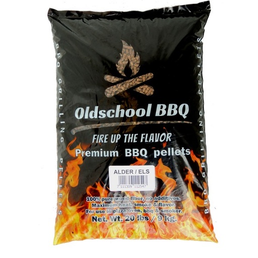 [EDB-000853] Oldschool - BBQ Pellets - Alder / Els