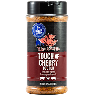 [EDB-001256] Three Little Pigs BBQ - 'Touch of cherry' BBQ Rub - 347gr