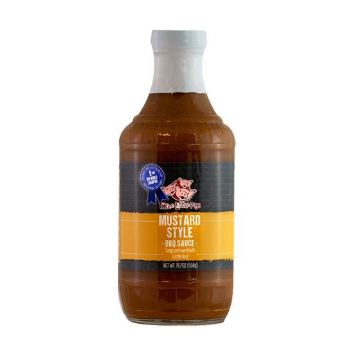 [EDB-000968] Three little pigs BBQ - Mustard style saus - 19,5oz